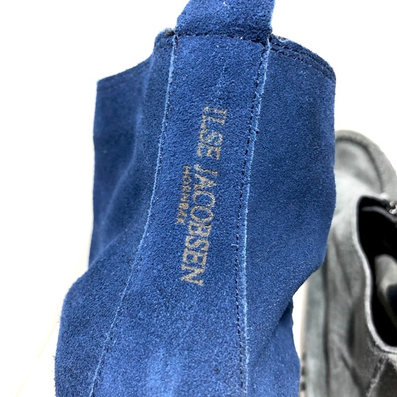 ILSE JACOBSEN Tulip front zip suede bootie Size 38 - Picture 3 of 6